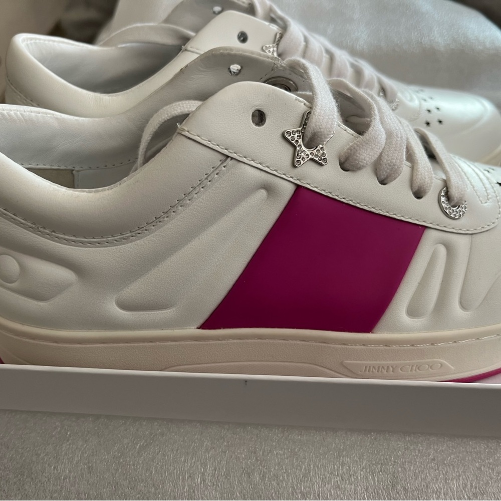 Jimmy Choo Sneakers. Brand new! Never worn! Purchased at Neiman Marcus!